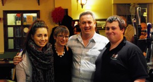 Melanie, Caroline, Graham and Nathan